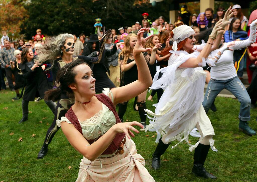 thriller flash mob